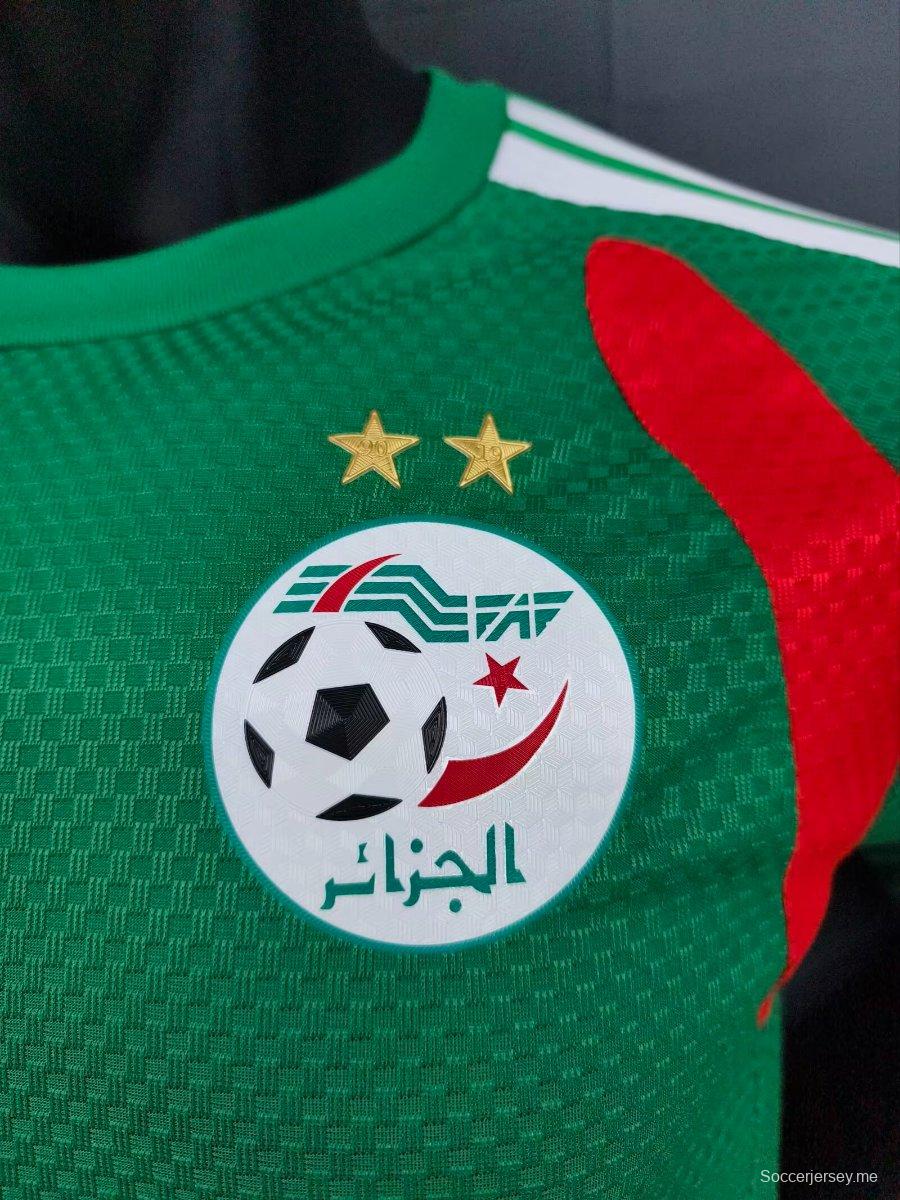 إصدار اللاعب 2026 قميص الجزائر الأخضر 2026