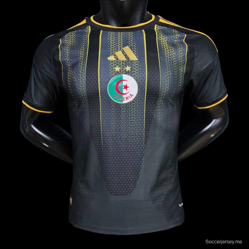 نسخة اللاعب 2026 قميص الجزائر الأسود 2026