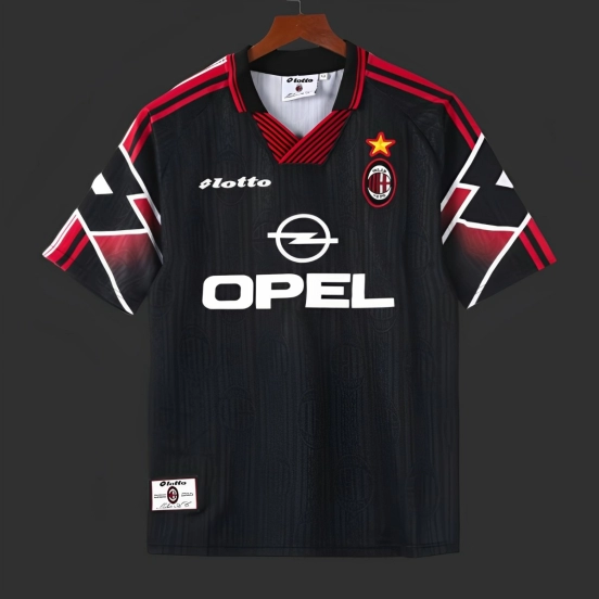 قميص ريترو 97/98 AC الثالث الأسود