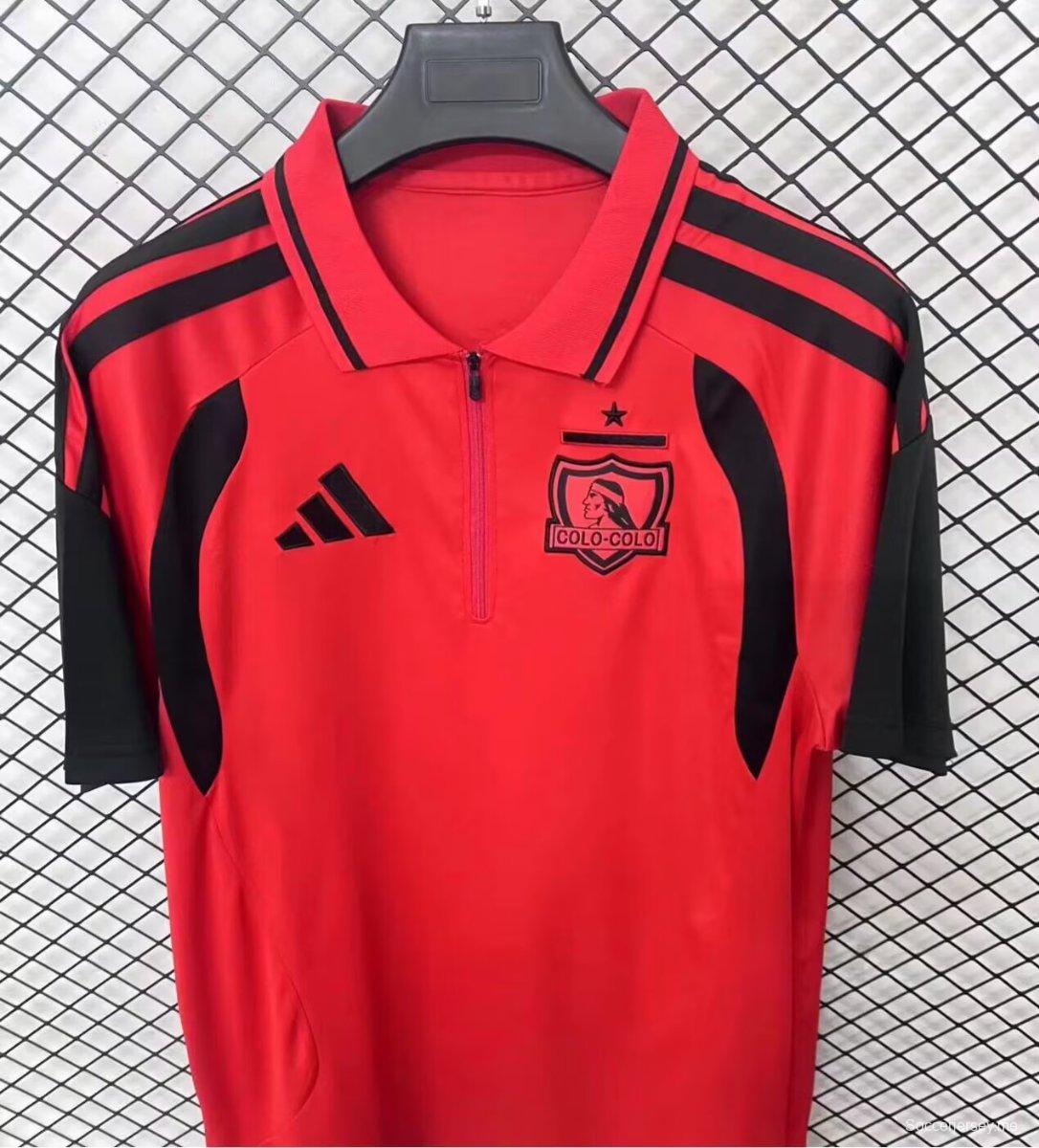 25/26 COLO COLO Red POLO Jersey