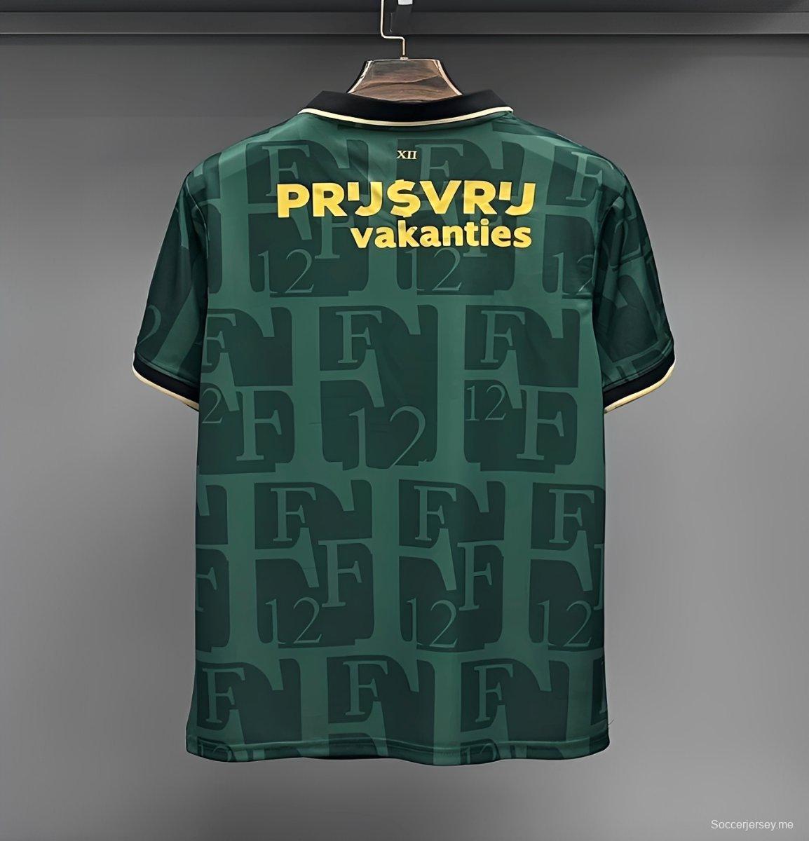 25/26 قميص فيينورد روتردام القميص الثاني عشر 'القميص الرابع' الثاني عشر