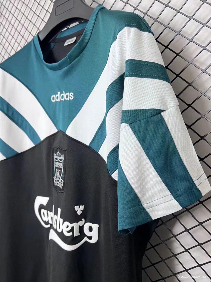 قميص قطني من Adidas لفريق ليفربول موسم 95/96