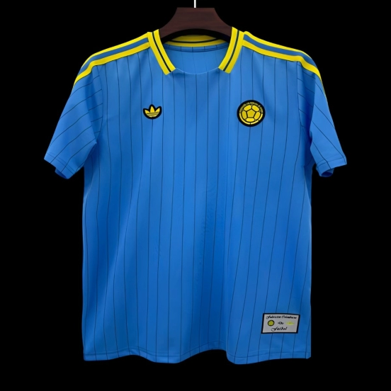 2026 كولومبيا أديداس تيراس أيكونز بلوزة زرقاء