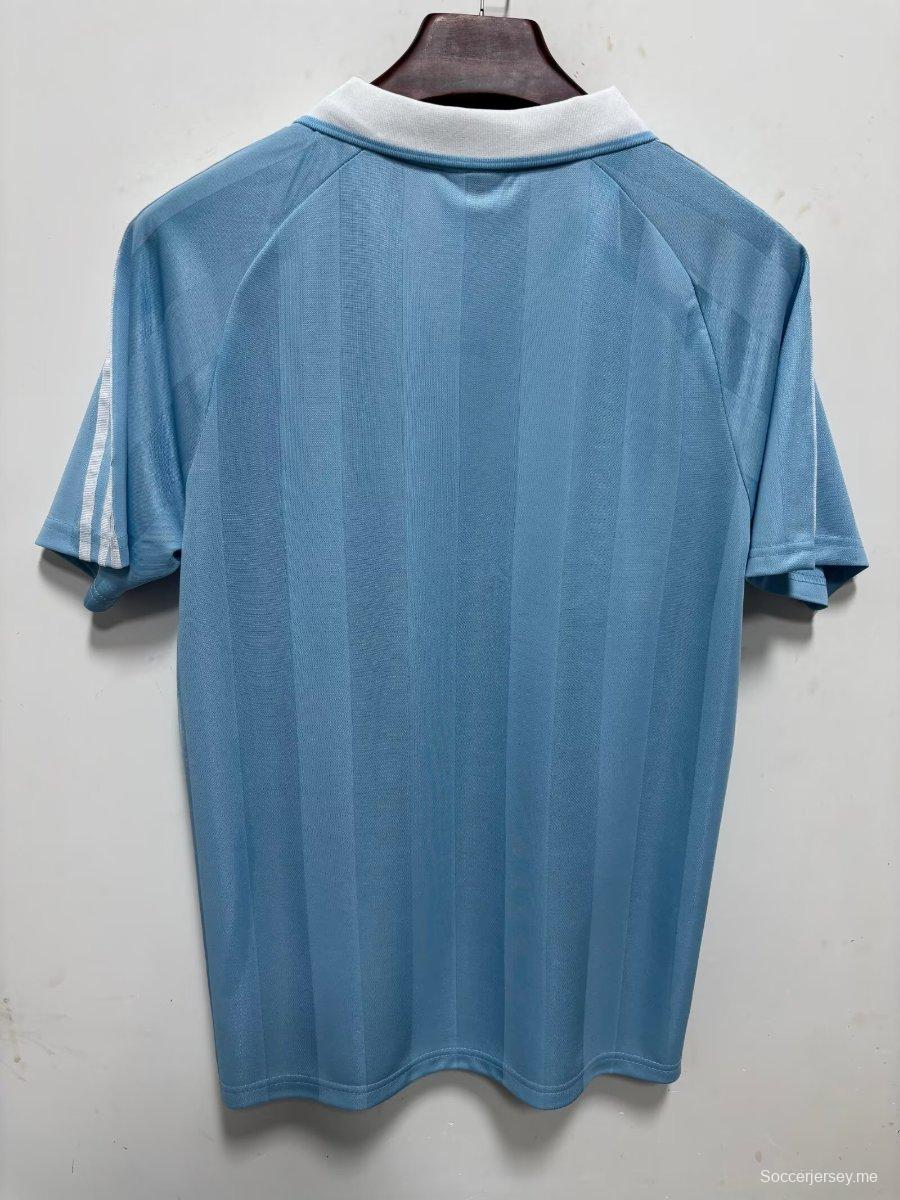 25/26 قميص إسبانيول من RCD Adidas Terrace Icons باللون الأزرق الفاتح