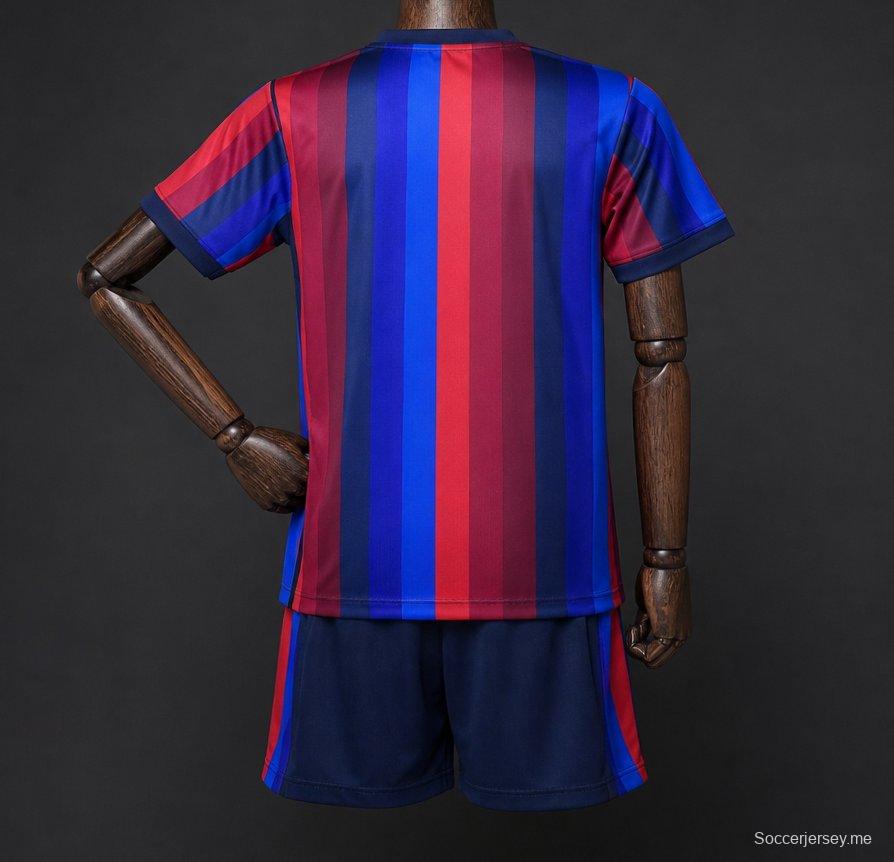 قميص برشلونة للأطفال 26/27 (للعب في المنزل)