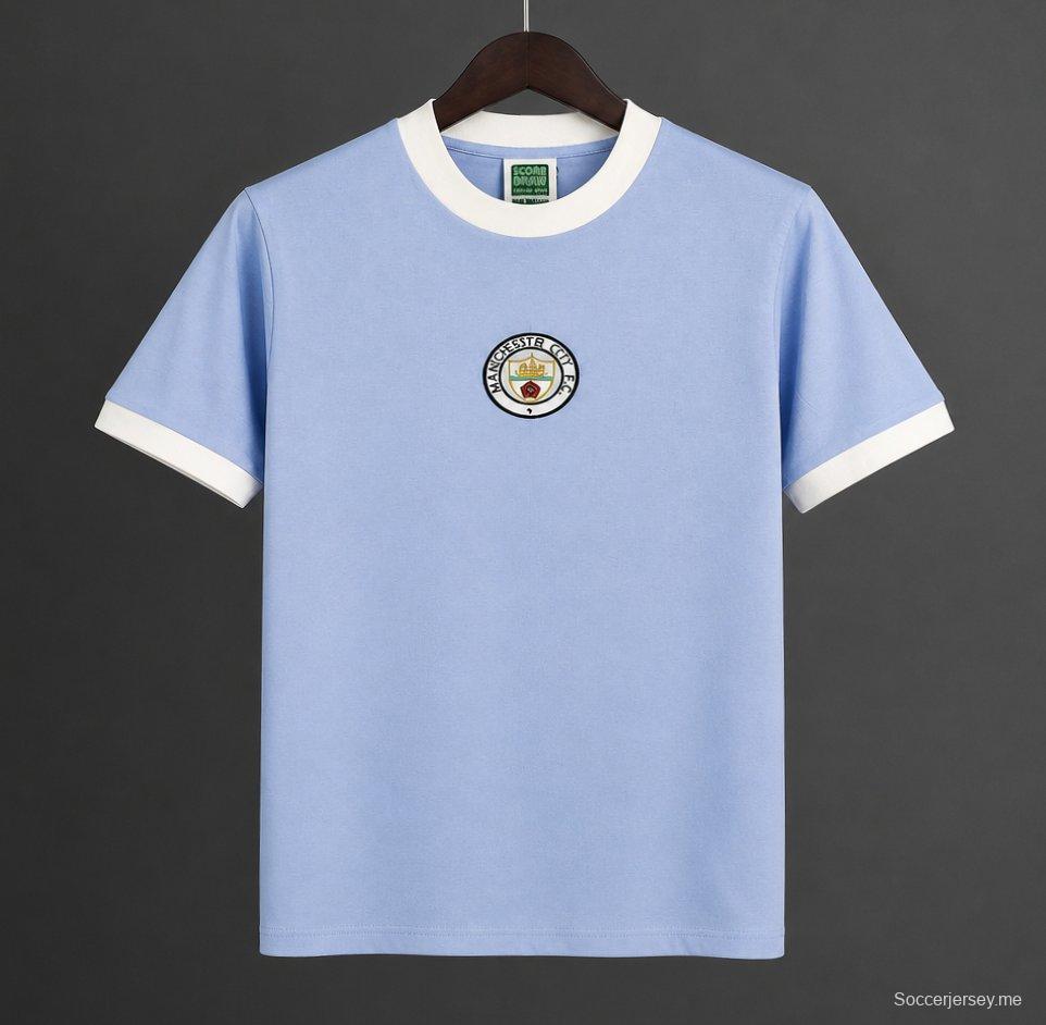 Retro Manchester City 1972 home Soccer Jersey