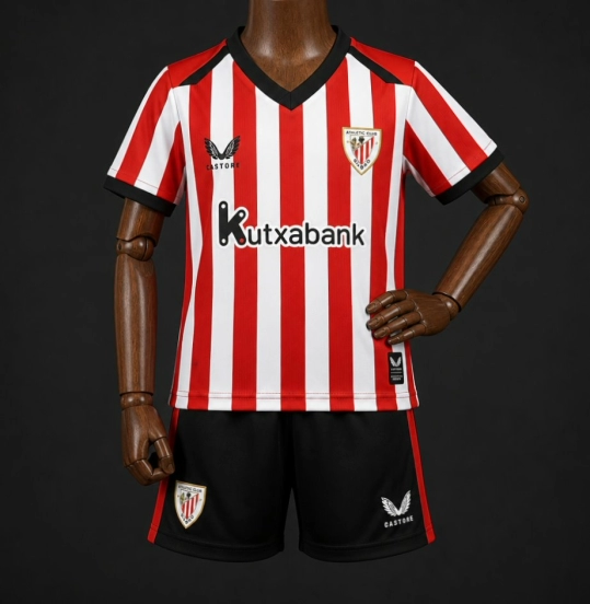القميص الرئيسي لفريق «26/27 Kids Athletic Bilbao»