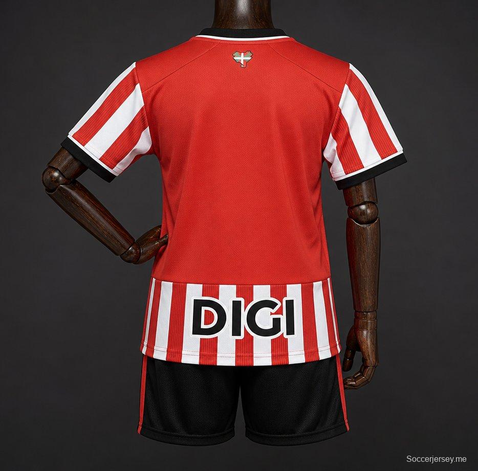 القميص الرئيسي لفريق «26/27 Kids Athletic Bilbao»